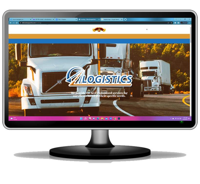 Trucking Logistics Web Template